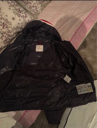 Piumino Moncler uomo nero taglia M
