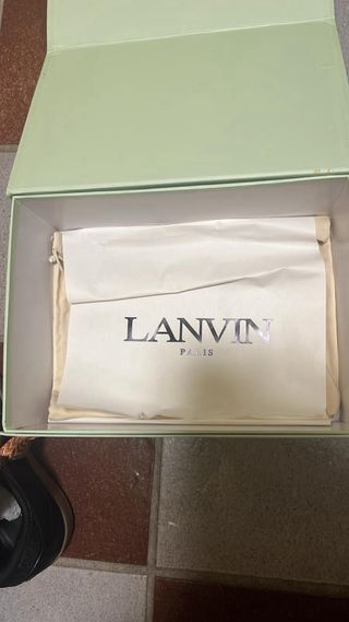 Scarpe Lanvin nere multicolor