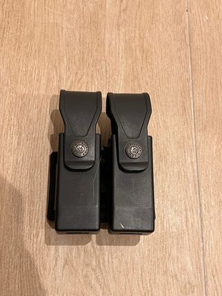 Portacargador Doble Vega Holster Negro