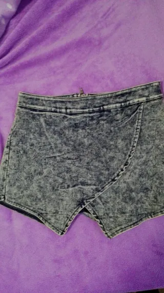 Falda pantalón vaquera