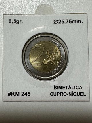 Moneda 2€ Conmemorativa Italia 2005 UNC
