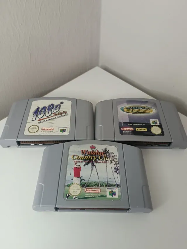 Juegos Nintendo 64: 1080 Snowboarding, Tony Hawk's