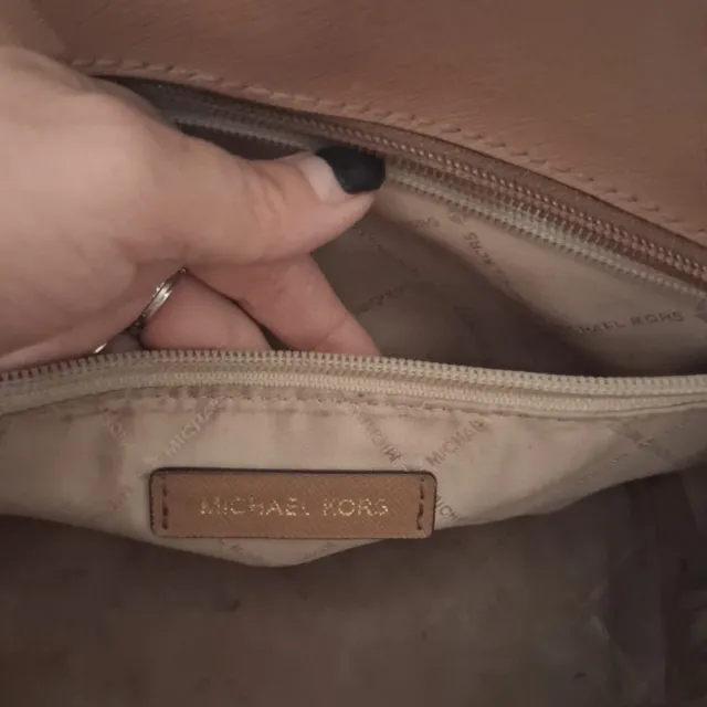 Borsa Michael Kors Beige originale 