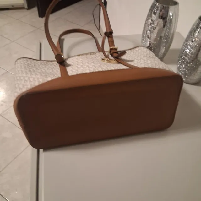 Borsa Michael Kors Beige originale 