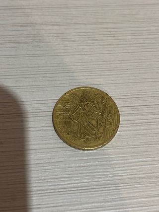 Moneda 50 céntimos Euro Francia 2001