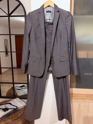 Conjunto Massimo Dutti Gris