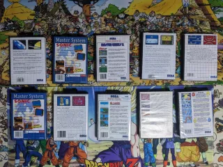Juegos Sega Master System: Global Defense, Sonic, 