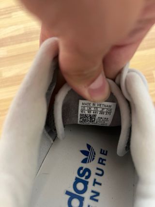 Zapatillas Adidas Adiprene Azules y Blancas