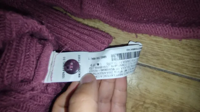 Rebeca corta rosa/morada