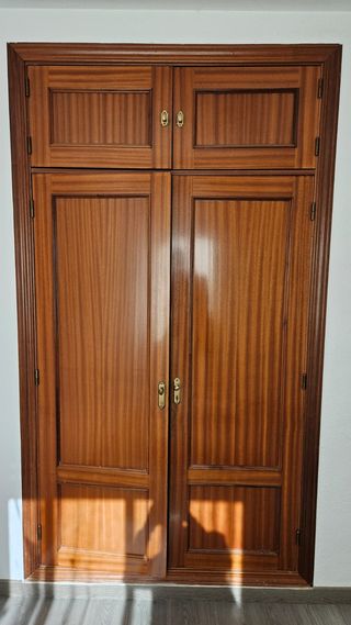 Puertas de armario empotrado madera