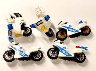 Lego Moto di Polizia - Pezzo Singolo