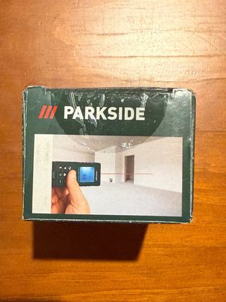 Medidor Láser Distancias Parkside.