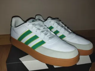Zapatillas Adidas Breaknet Hombre Blanco/Verde
