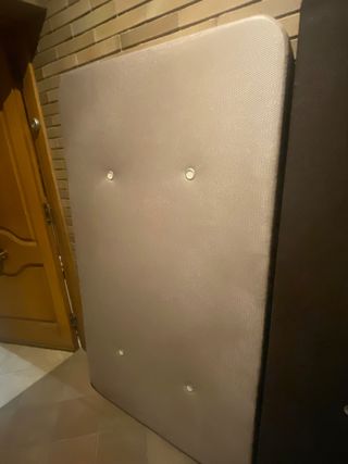Somier tapizado 105x180