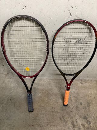 2 Raquetas de Tenis Wilson y Superex