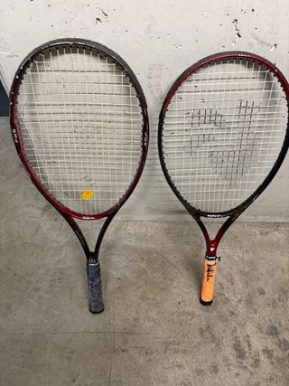 2 Raquetas de Tenis Wilson y Superex