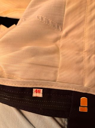 Traje Cortefiel Negro Talla 46 de pantalón 