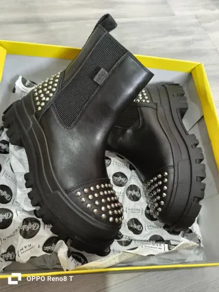 Stivaletti Buffalo Neri Donna