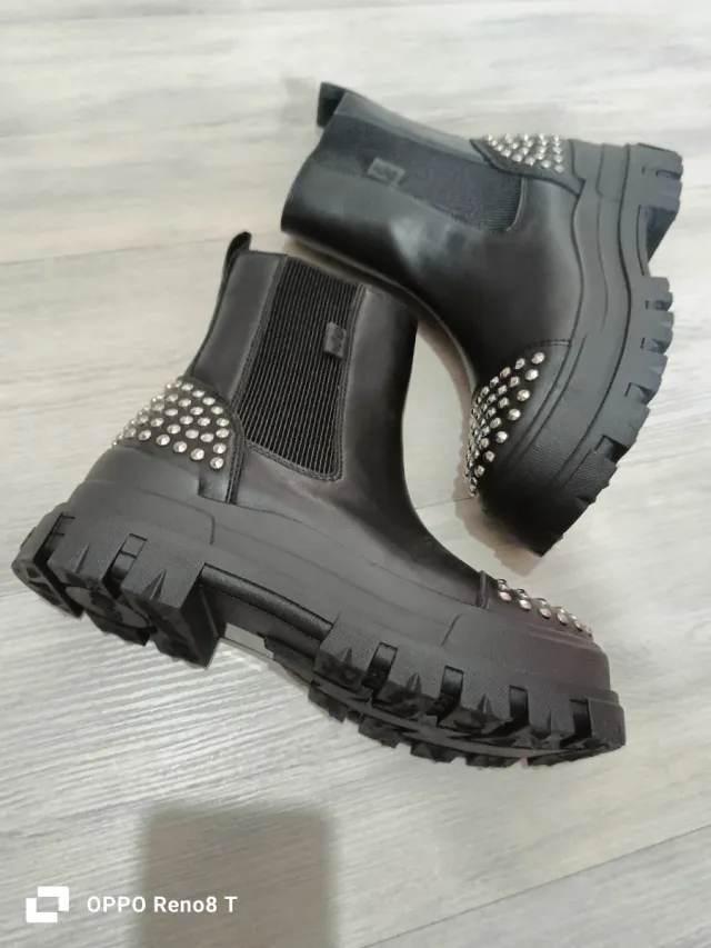 Stivaletti Buffalo Neri Donna