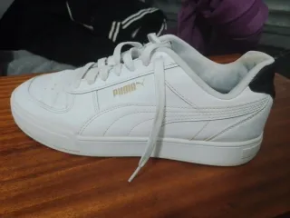 Zapatillas Puma Blancas Poco Uso