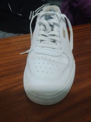 Zapatillas Puma Blancas Poco Uso