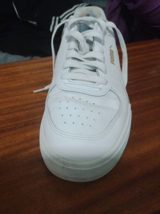 Zapatillas Puma Blancas Poco Uso