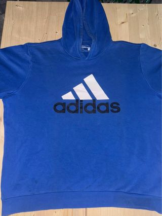 Felpa Adidas Blu Uomo Taglia XL