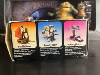 Star Wars POTF Sand Skimmer 1984 PBP