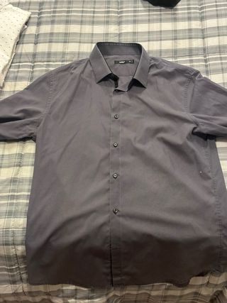 Camisa niño Vero Moda gris talla M