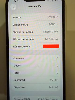 iPhone 13 Pro 256GB Space Gray