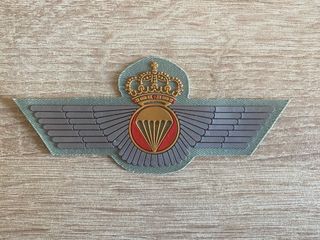 Parche militar Legión Sarga Corona Paracaidista