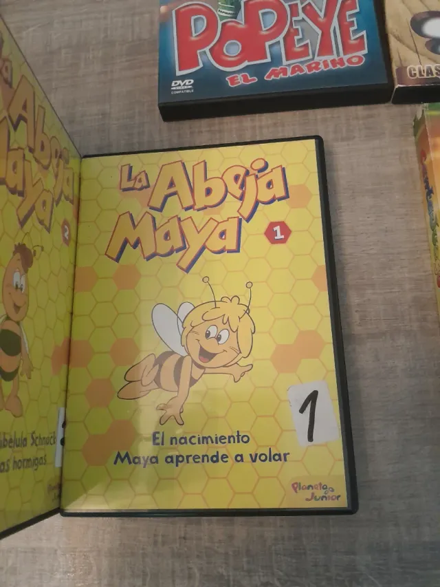 Lote DVD La Abeja Maya (Español)