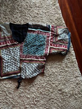 Blusa multicolor talla única