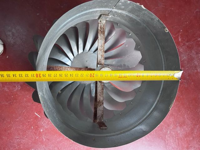 Extractor de chimenea metálico