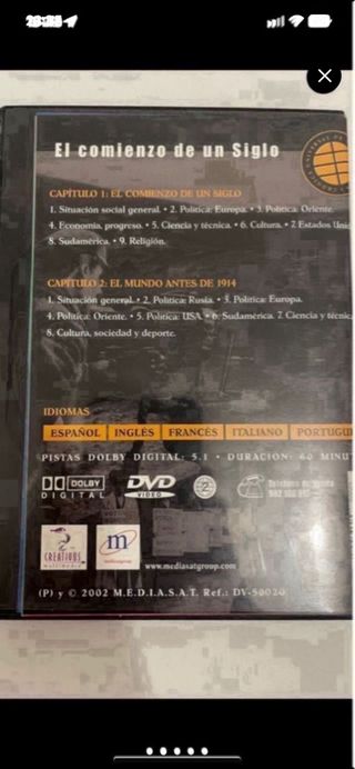 DVD El Siglo XX (1890-1913) - 6 Discos