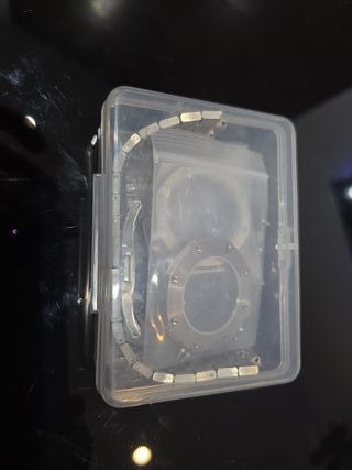 Kit Correa + Caja Reloj 36mm Plata