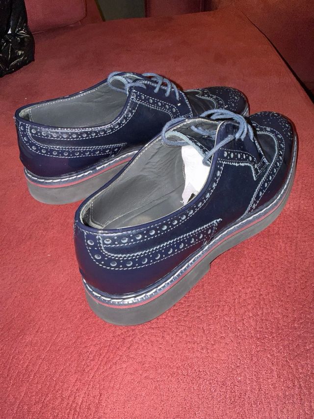 Zapatos de vestir azules para hombre