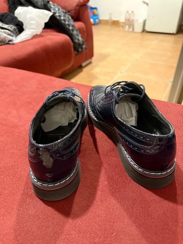 Zapatos de vestir azules para hombre