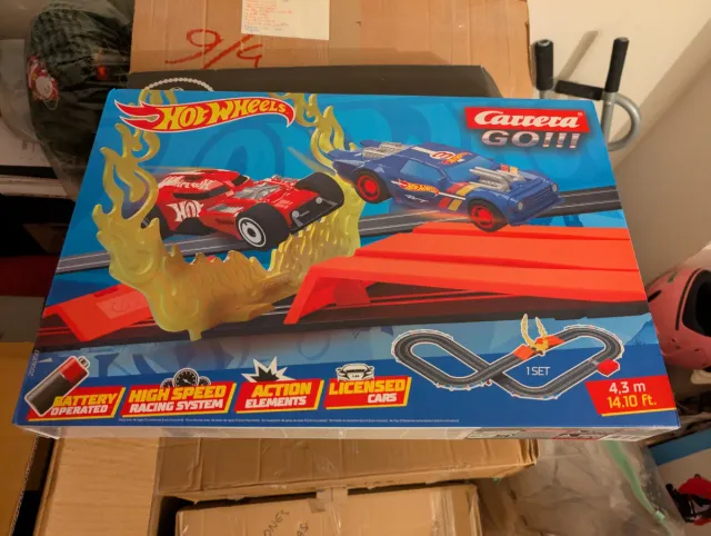 Pista Carreras Hot Wheels Carrera GO!!!