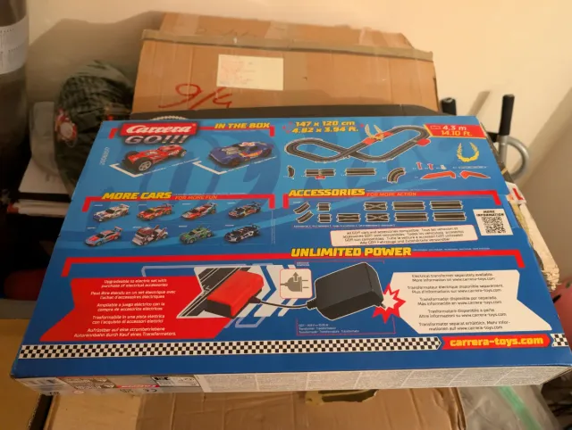 Pista Carreras Hot Wheels Carrera GO!!!