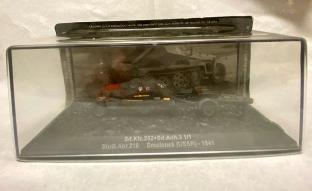 Lote 3 maquetas militares: Bedford, M163, Sd.Kfz.