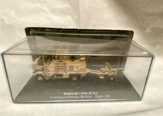 Lote 3 maquetas militares: Bedford, M163, Sd.Kfz.