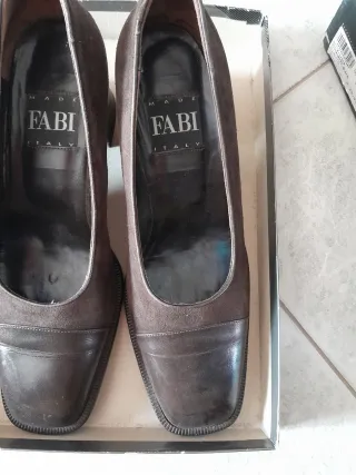 Scarpe con tacco Fabi marroni