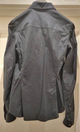 Camisa Prada Algodón Negra 