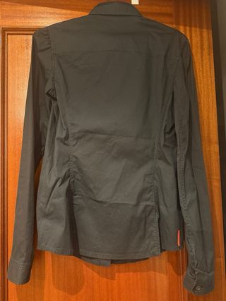 Camisa Prada Algodón Negra 