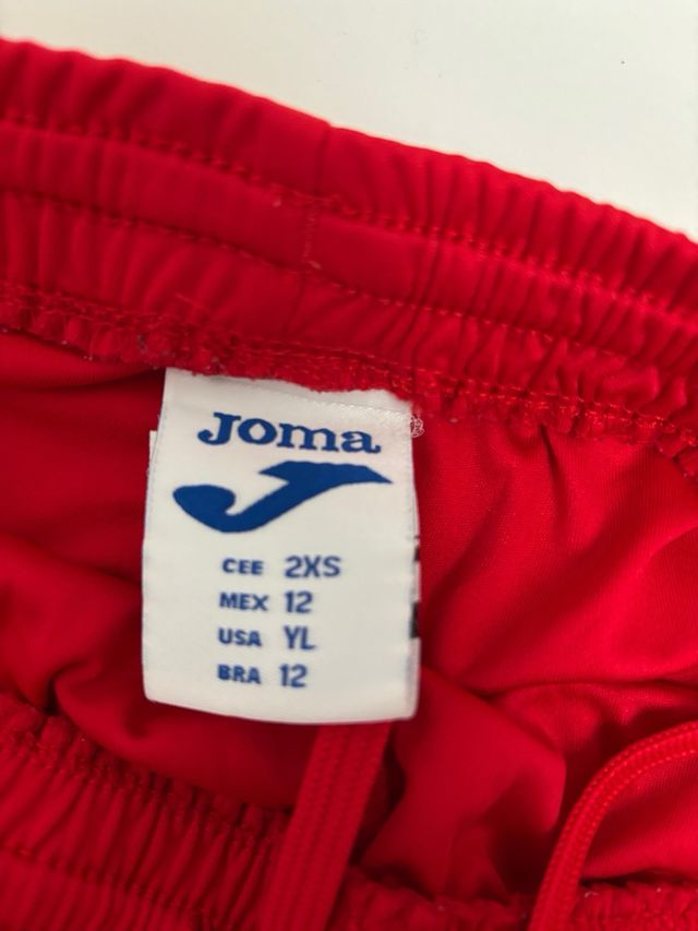 Pantalón corto Joma Rojo