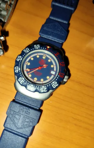 Reloj TAG Heuer Fórmula 1 Cadete Azul/Plata