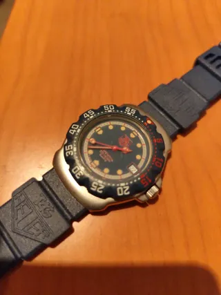 Reloj TAG Heuer Fórmula 1 Cadete Azul/Plata