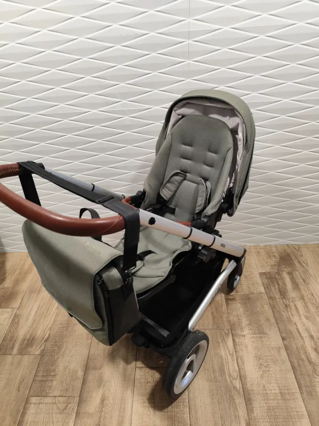 Silla y capazo Mutsy Icon (regalo chasis )