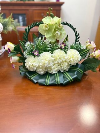 Diseño floral centro de mesa